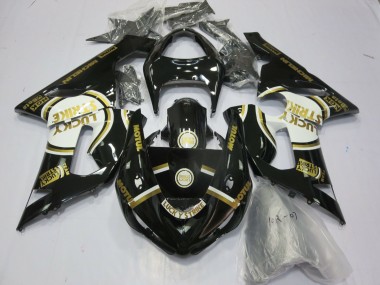 Shop Gold LS Kawasaki ZX6R Motorcycle Fairings 05-06