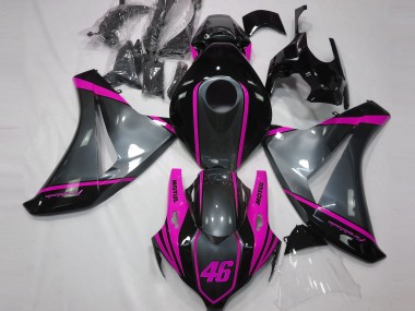 Shop Gray Motul & Pink Honda CBR1000RR Motorcycle Fairings 08-11