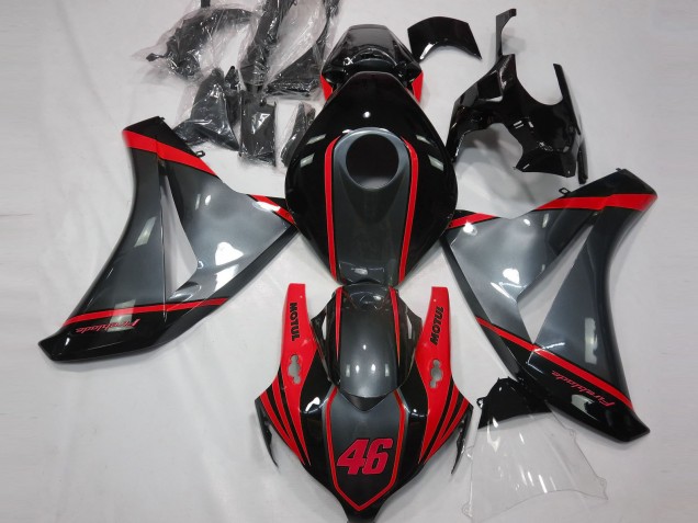 Shop Gray Motul & Red Honda CBR1000RR Motorcycle Fairings 08-11