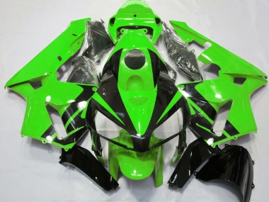 Shop Green & Gloss Black Design Honda CBR600RR Motorcycle Fairings 05-06