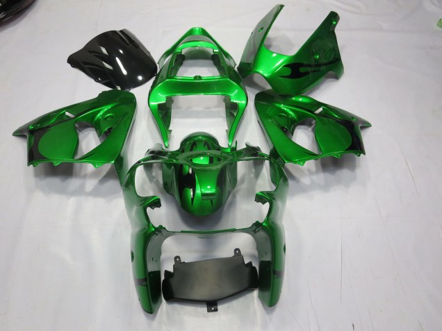 Shop Green Kawasaki ZX6R Motorcycle Fairings 00-02