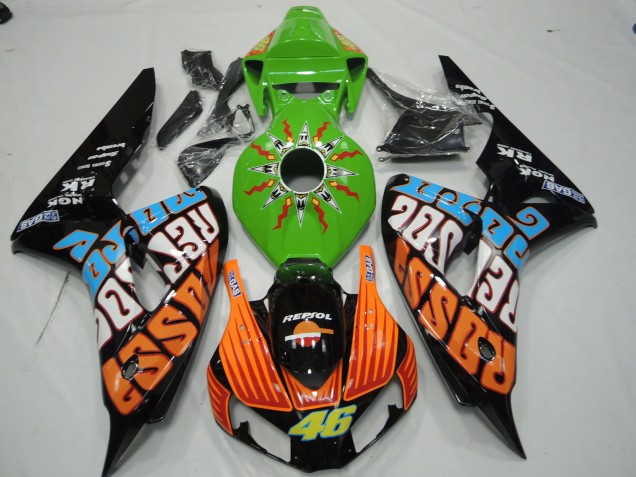 Shop Green Rossi Honda CBR1000RR Motorcycle Fairings 06-07