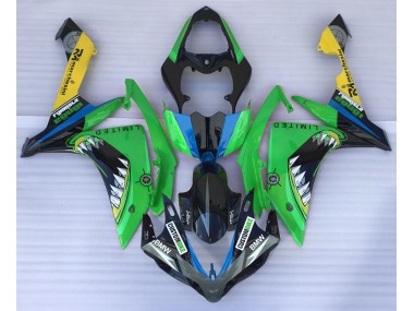 Shop Green Shark Yamaha R1 Motorcycle Fairings 07-08