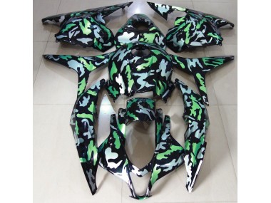 Shop Green Snow Camo Honda CBR600RR Motorcycle Fairings 09-12