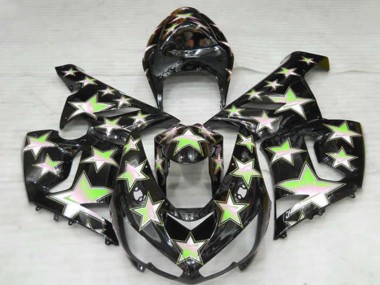 Shop Green Star Kawasaki ZX6R Motorcycle Fairings 05-06