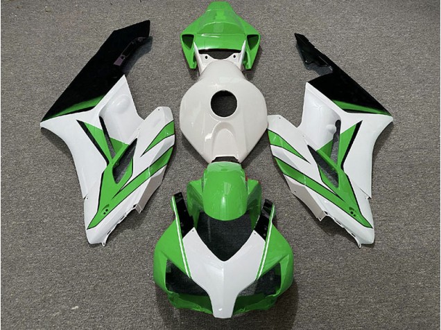 Shop Green White and Black Gloss Honda CBR1000RR Motorcycle Fairings 04-05