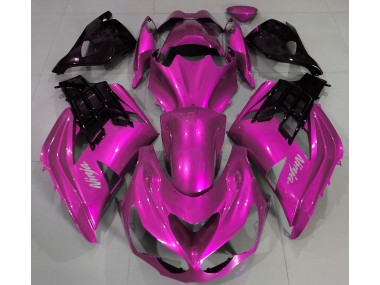 Shop Hot Pink Kawasaki ZX14R Motorcycle Fairings 12-19