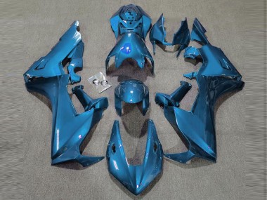 Shop Light Blue Gloss Honda CBR1000RR Motorcycle Fairings 17-19