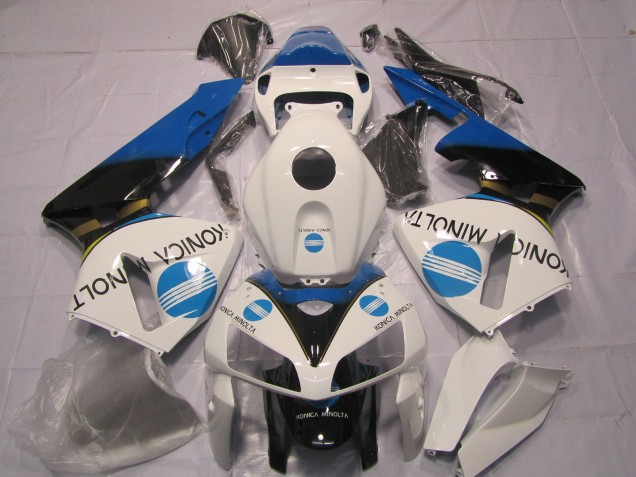 Shop Light Blue KM Honda CBR600RR Motorcycle Fairings 05-06