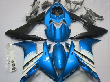 Shop Light Blue & White Yamaha R1 Motorcycle Fairings 04-06