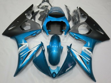 Shop Light Blue & White Yamaha R6 Motorcycle Fairings 03-05