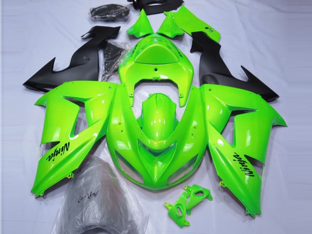 Shop Lime Green Kawasaki ZX10R Motorcycle Fairings 06-07