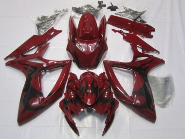 Shop Maroon Red Suzuki GSXR750 Motorcycle Fairings 06-07