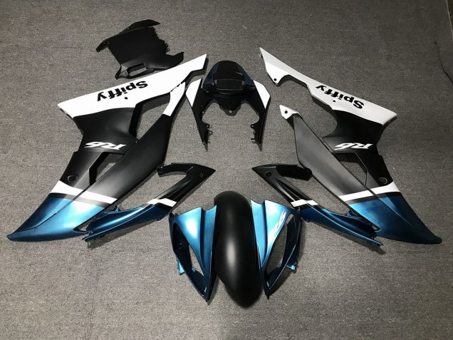 Shop Matte Black and Special Blue Yamaha R6 Motorcycle Fairings 08-16