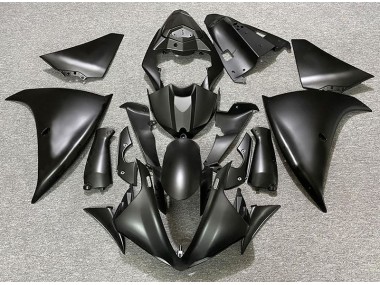 Shop Matte Black & Gold Yamaha R1 Motorcycle Fairings 09-12