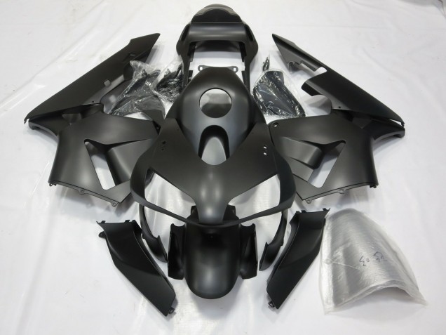 Shop Matte Black Honda CBR600RR Motorcycle Fairings 03-04