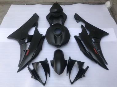 Shop Matte Black Plain Yamaha R6 Motorcycle Fairings 06-07