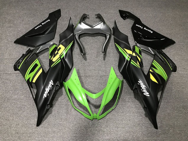 Shop Matte Black & Racing Kawasaki ZX6R Motorcycle Fairings 13-18