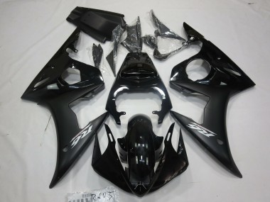 Shop Matte Black White Decal Yamaha R6 Motorcycle Fairings 05