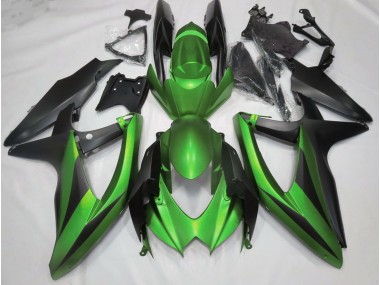 Shop Matte Green No R Suzuki GSXR750 Motorcycle Fairings 08-10