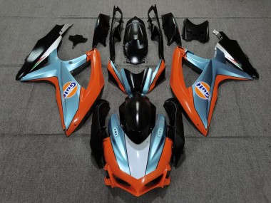 Shop Matte Gulf Suzuki GSXR750 Motorcycle Fairings 08-10