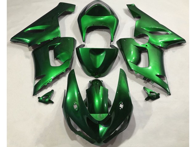 Shop Metallic Green Kawasaki ZX6R Motorcycle Fairings 05-06