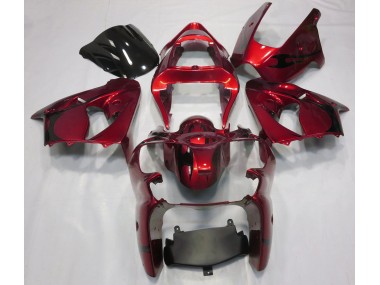 Shop Metallic Red Kawasaki ZX6R Motorcycle Fairings 00-02