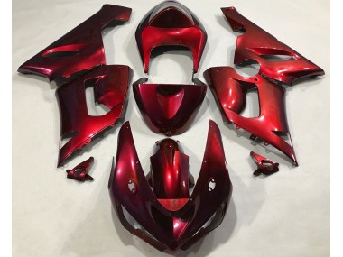 Shop Metallic Red Kawasaki ZX6R Motorcycle Fairings 05-06