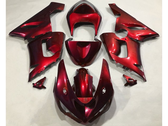 Shop Metallic Red Kawasaki ZX6R Motorcycle Fairings 05-06