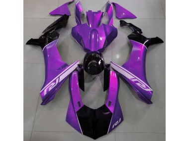 Shop Mood Purple and Black Yamaha R1 Motorcycle Fairings 15-19