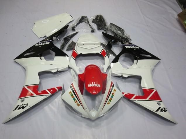 Shop Motul Red and Black Yamaha R6 Motorcycle Fairings 05