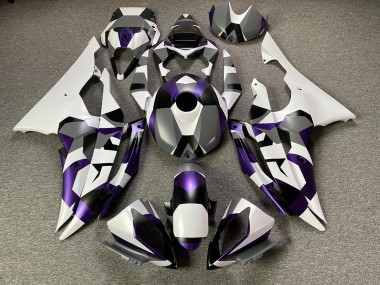 Shop Mystic Purple Snow Camo Yamaha R6 Motorcycle Fairings 08-16