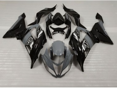 Shop Nardo and Black Kawasaki ZX6R Motorcycle Fairings 13-18