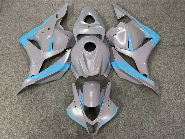 Shop Nardo Gray and Light Blue Honda CBR600RR Motorcycle Fairings 09-12