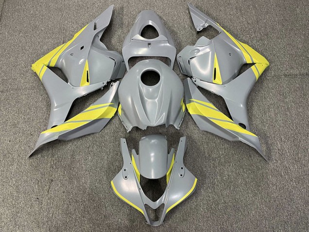 Shop Nardo Gray and Yellow Honda CBR600RR Motorcycle Fairings 09-12