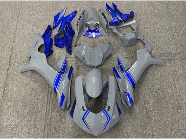 Shop Nardo Gray & Blue Accents Yamaha R1 Motorcycle Fairings 15-19