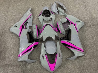 Shop Nardo with Pink Stripes Honda CBR1000RR Motorcycle Fairings 17-19