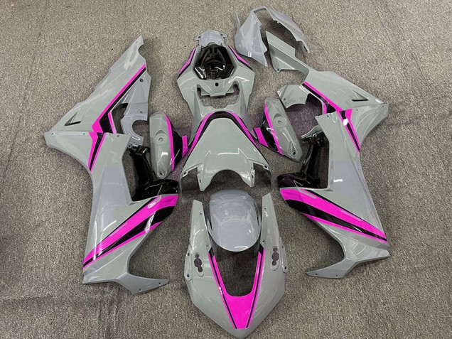 Shop Nardo with Pink Stripes Honda CBR1000RR Motorcycle Fairings 17-19