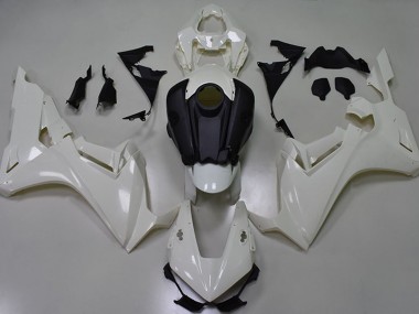 Shop Pearl White Plain Honda CBR1000RR Motorcycle Fairings 17-19