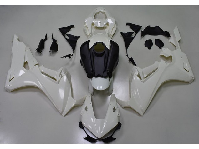 Shop Pearl White Plain Honda CBR1000RR Motorcycle Fairings 17-19