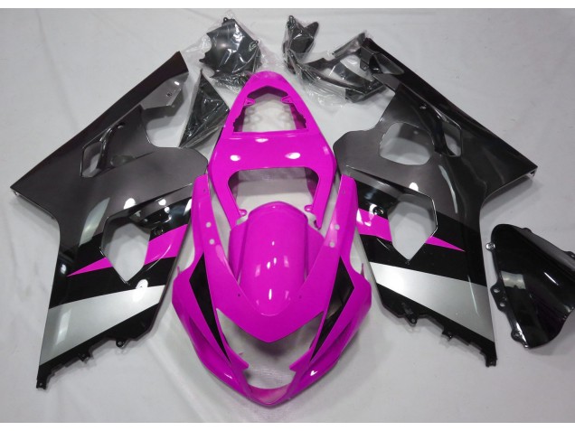 Shop Pink and Silver Suzuki GSXR750 Motorcycle Fairings 04-05