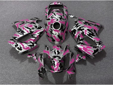 Shop Pink Camo Honda VFR800 Motorcycle Fairings 02-12