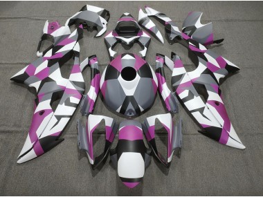 Shop Pink Camo Plain Yamaha R6 Motorcycle Fairings 08-16