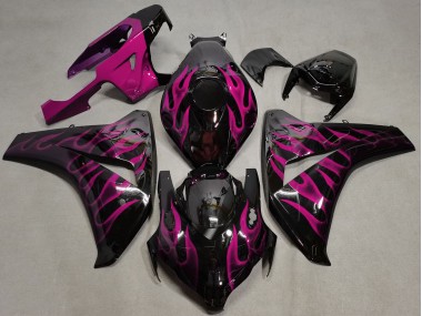 Shop Pink Flame Honda CBR1000RR Motorcycle Fairings 08-11