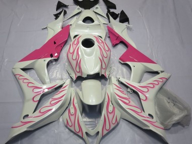 Shop Pink Flame Honda CBR600RR Motorcycle Fairings 07-08