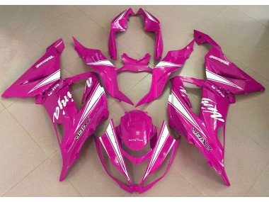 Shop Pink Ninja Kawasaki ZX6R Motorcycle Fairings 13-18