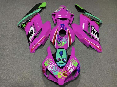 Shop Pink Shark Honda CBR1000RR Motorcycle Fairings 04-05