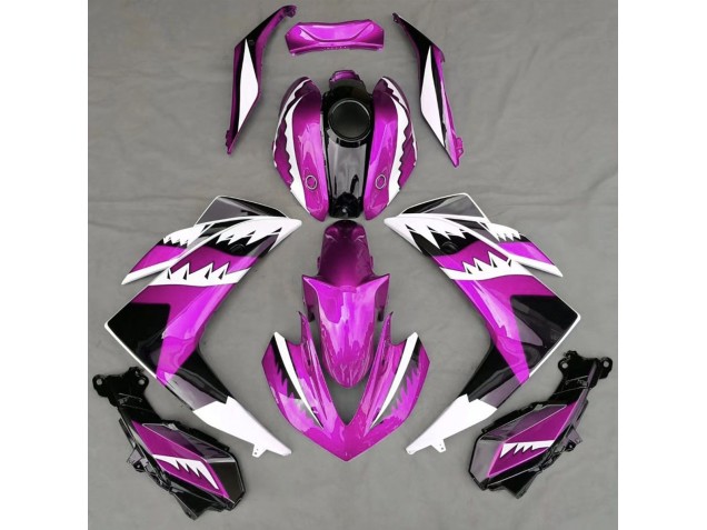 Shop Pink Shark Yamaha R3 Motorcycle Fairings 15-18