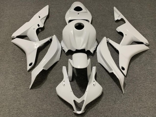 Shop Plain Gloss White Honda CBR600RR Motorcycle Fairings 07-08