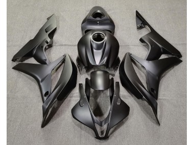 Shop Plain Matte Black Honda CBR600RR Motorcycle Fairings 07-08